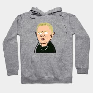 Funny Portrait in Weirdtual Reality Hoodie